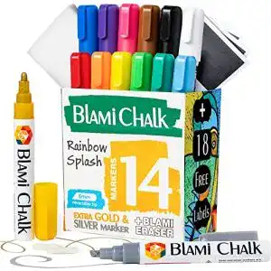 Kreidestifte Blami Arts Kreidemarker – Kreidestift für fenster 14 Bunt