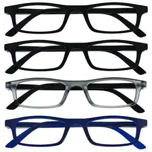 Lesehilfe The Reading Glasses Company, 4er-Pack Herren Damen