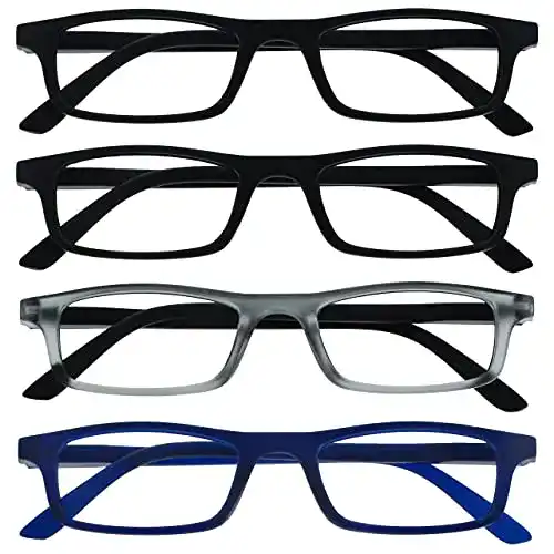 Lesehilfe The Reading Glasses Company, 4er-Pack Herren Damen