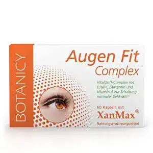 Augenvitamine Botanicy AUGEN FIT COMPLEX, 60 Kapseln