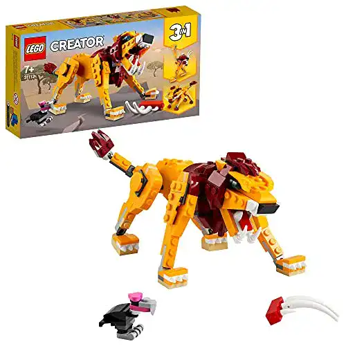 Die beste LEGO Creator LEGO 31112 Creator 3-in-1 Wilder Löwe Set 2026 Test Bestseller LEGO Creator LEGO 31112 Creator 3-in-1 Wilder Löwe Set