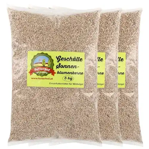 Sonnenblumenkerne geschält Futterhof 3 x 5 kg