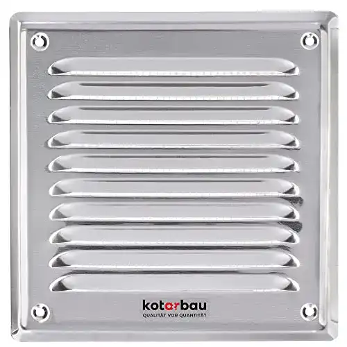 Lüftungsgitter KOTARBAU ® 165 x 165 mm Edelstahl Abluftgitter