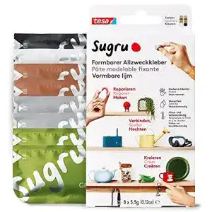 Tesa-Sugru tesa Sugru by – Formbarer Allzweckkleber, 8er-Pack