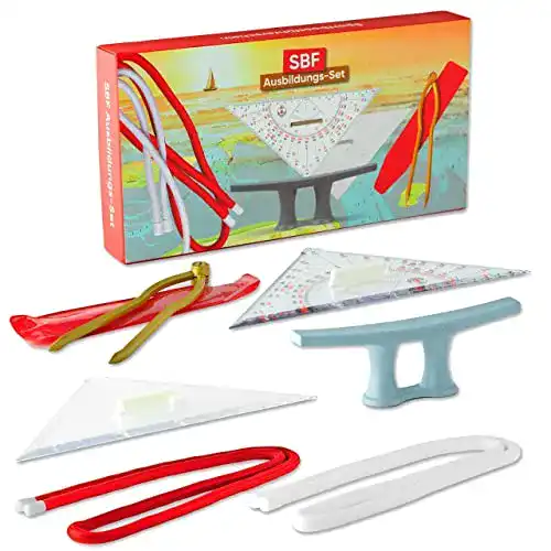 Navigationsbesteck SBF Ausbildungs-Set Knoten Set