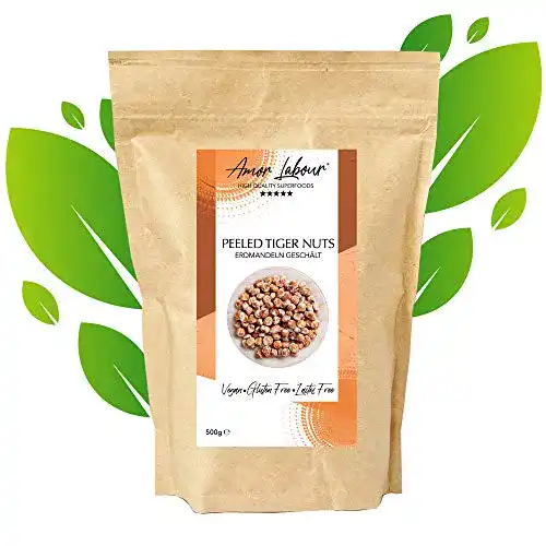 Erdmandeln AMOR LABOUR ® | Peeled Tiger Nuts, 500g