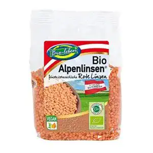 Rote Linsen Bio-leben Bio 100% aus Österreich, 7x250g