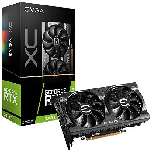 GeForce RTX 3060 Ti EVGA XC GAMING, 08G-P5-3663-KL, 8GB