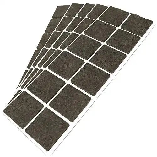Filzgleiter selbstklebend Adsamm ® | 60 x Filzgleiter / 40×40 mm