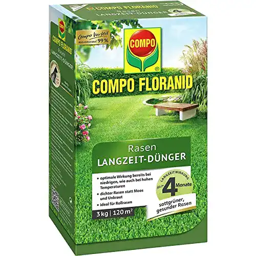 Compo-Rasendünger Compo Rasen Langzeit-Dünger, 3 kg