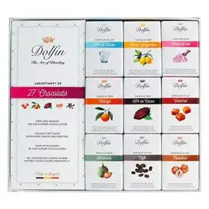 Dolfin-Schokolade Dolfin, Schokoladen-Sortiment, 27 Einheiten