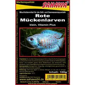 Mückenlarven kidsnado SAHAWA® Rote gezüchtet 5X 100g Blister