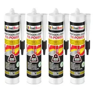 Montagekleber Isolbau FIX-POWER Baukleber Sockelleistenkleber