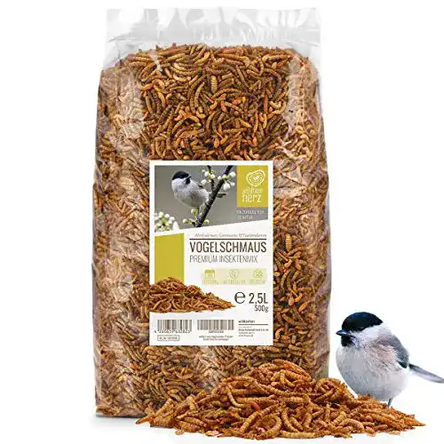 Mehlwürmer wildtier herz Vogelschmaus Premium-Insektenmix