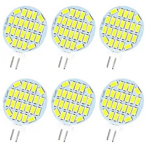 G4-LED Jenyolon G4 LED weiss Lampen 3W AC/DC 12V, 6000K