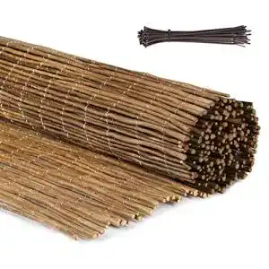 Weidenzaun Sekey Sichtschutz 100 x 300 cm, Winddicht