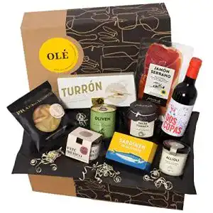 Präsentkorb jamon.de Geschenkkorb Olé, spanische Delikatessen
