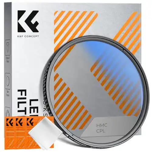 Polfilter K&F Concept Pro 58mm Slim Zirkularer Polarisationsfilter