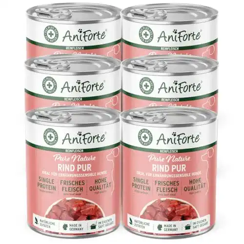 Die beste AniForte-Hundefutter AniForte Barf Hundefutter Nass Rind Pur 6x 2026 Test Bestseller AniForte-Hundefutter AniForte Barf Hundefutter Nass Rind Pur 6x