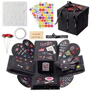 Explosionsbox int!rend Geschenkbox Überraschungsbox DIY 12