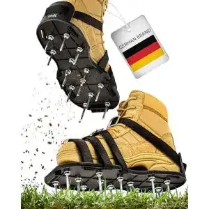 Rasenlüfter-Schuhe miaX Profi Rasenbelüfterschuhe abrutschsicher