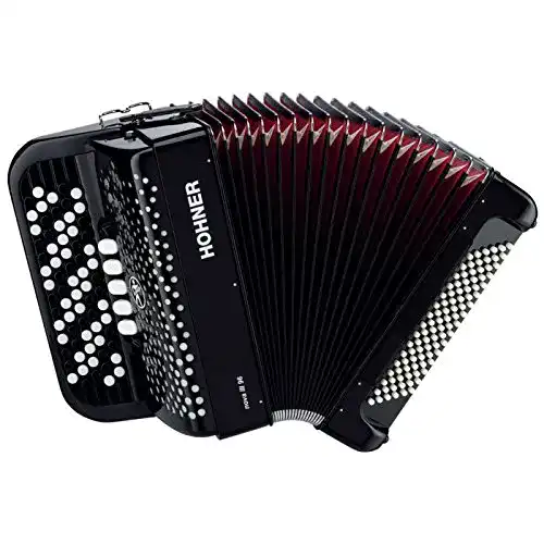 Hohner-Akkordeon Hohner NOVA III 96 NEGRO