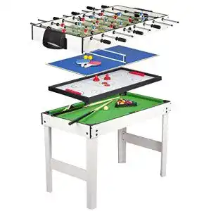 Multifunktionsspieltisch Leomark Multigame Holz Spieltisch