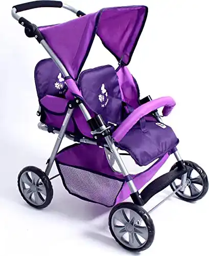 Zwillingspuppenwagen Bayer Chic 2000 688 25 – Zwillingsbuggy