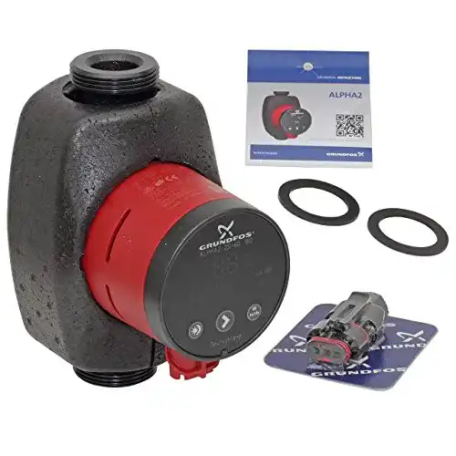Heizungspumpe Grundfos 97914905 Hocheffizienzpumpe Alpha2