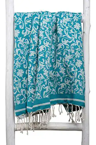 Hamamtuch ZusenZomer Fouta Saunatuch Damen XXL 100×190 – Extra groß