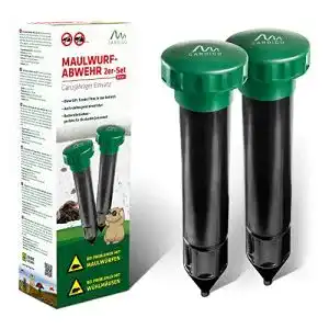 Maulwurfschreck Gardigo Maulwurfvertreiber Basic 2er Set