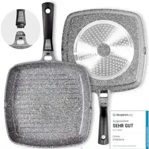 Grillpfanne Coninx 100% PFOA-freie Antihaft, 28 cm Griddle Pan