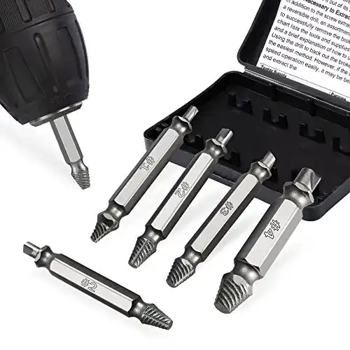 Die beste Schraubenausdreher ORIA Set, 5 Stück Extraktor Set 2026 Test Bestseller Schraubenausdreher ORIA Set, 5 Stück Extraktor Set