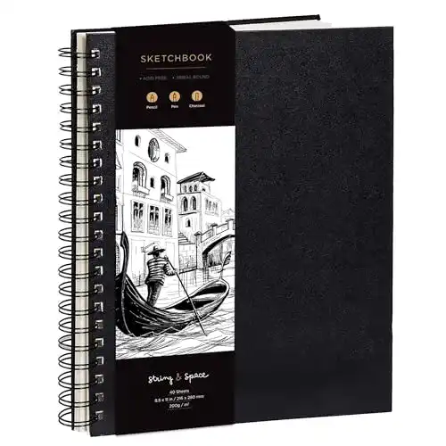 Die beste Skizzenbuch String & Space für Künstler, gebunden, DIN A4 2026 Test Bestseller Skizzenbuch String & Space für Künstler, gebunden, DIN A4