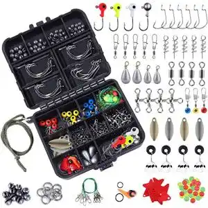 Angelhaken PLUSINNO Angelzubehör Set 187/230 Stück