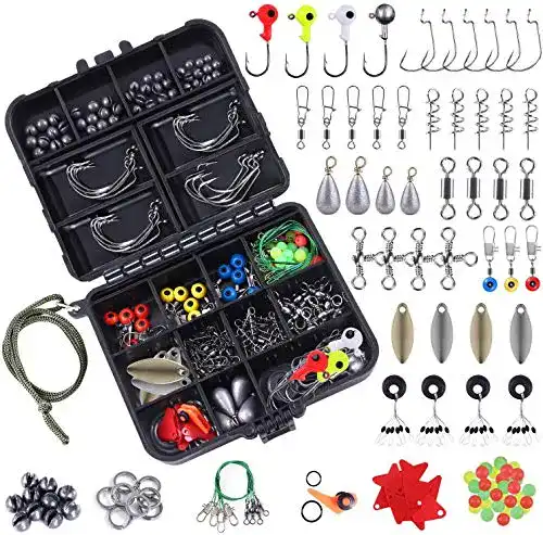 Angelhaken PLUSINNO Angelzubehör Set 187/230 Stück