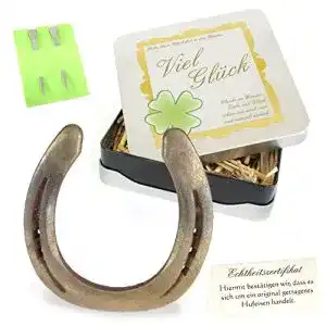 Hufeisen Geschenke mit Namen getragenes Glücks mit Widmung