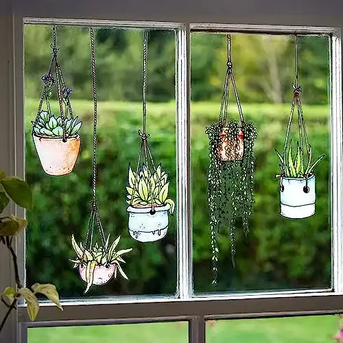 Fensterbilder Stickers4 Fünfer-Set Fenster-Sticker/-Aufkleber