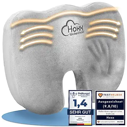 Dekubitus-Sitzkissen Hoxx ® Wolkenthron – ergonomisches Sitzkissen