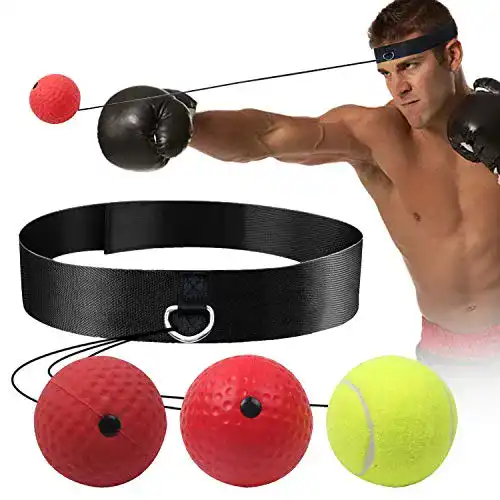 Reflexball Boxen GLKEBY Boxen Training Ball,Boxing reflexball