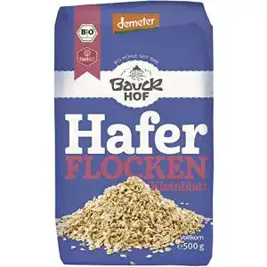 Bio-Haferflocken Bauckhof Haferflocken Kleinblatt Demeter, 500 g