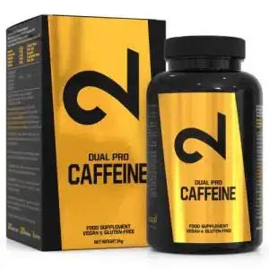 Koffeintabletten DUAL Pro CAFFEINE, 120 vegane Kapseln