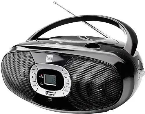 Die beste Tragbarer CD-Player Dual Radio mit CD-Player, USB, MP3, UKW 2026 Test Bestseller Tragbarer CD-Player Dual Radio mit CD-Player, USB, MP3, UKW