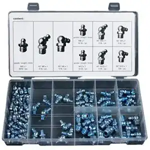 Schmiernippel Craft-Equip 110 tlg. Kegel Fettnippel
