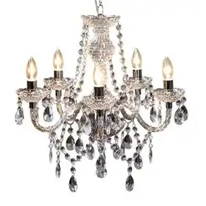 Kronleuchter riess-ambiente.de Moderner CRYSTAL Klar 55cm