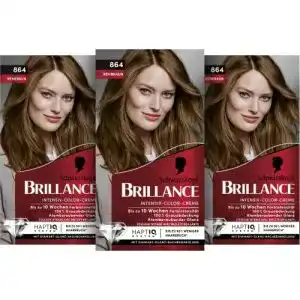 Haarfarbe hellbraun Brillance Intensiv-Color-Creme 864 Rehbraun