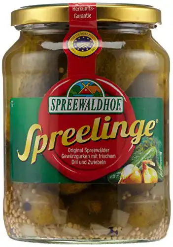 Gewürzgurken Spreewaldhof Spreelinge, 6er Pack (6 x 720 ml)