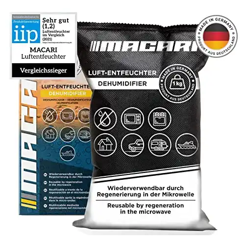 Auto-Entfeuchter Macari Vergleichssieger 2021-Luftentfeuchter