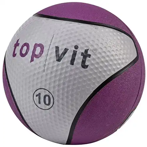 Die beste Medizinball top vit - Fitnessball mit Gummioberfläche | Medizinbälle 2026 Test Bestseller Medizinball top vit – Fitnessball mit Gummioberfläche | Medizinbälle