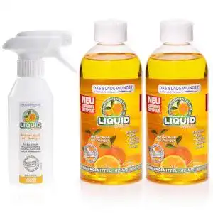 Orangenölreiniger Das Blaue Wunder, Liquid Orange, 2x 500 ml